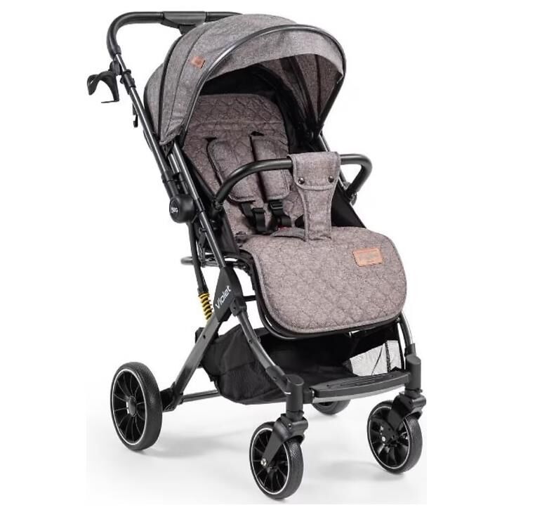 BABY 2 GO VIOLET ÇİFT YÖNLÜ BEBEK ARABSI GRİ 2024