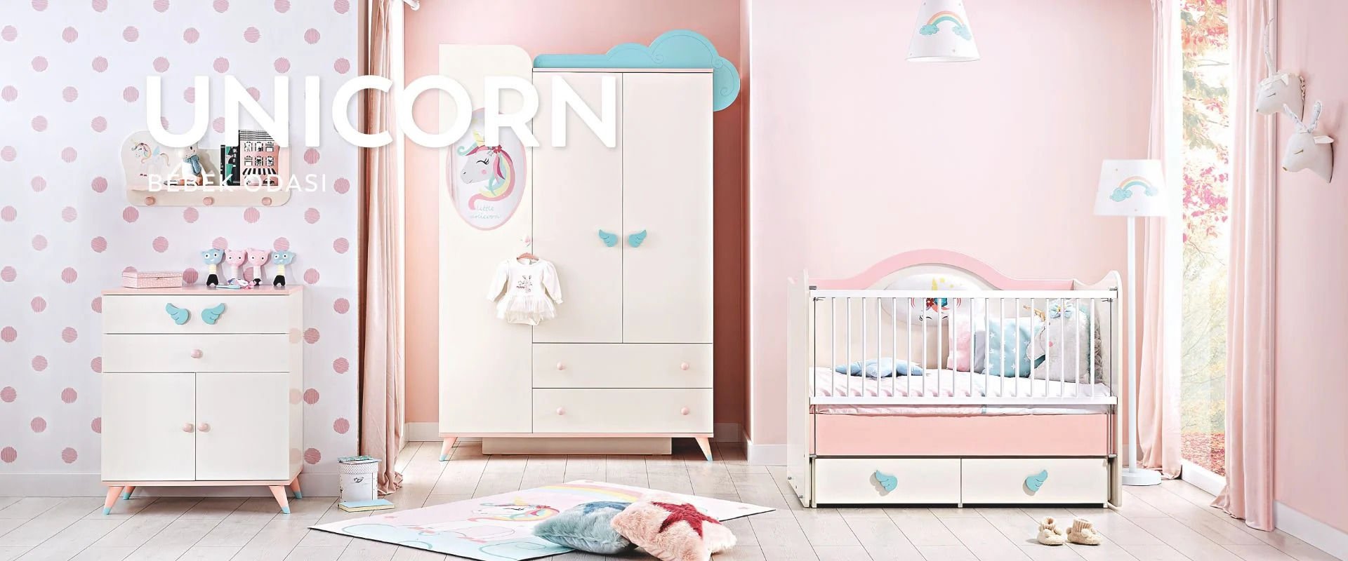 CAPLOONBA UNICORN BEBEK ODASI