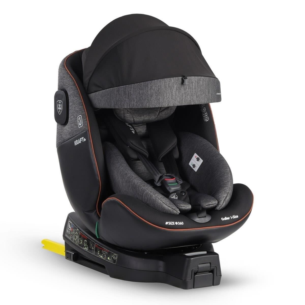 KRAFT GALLER I SIZE 40 - 150 CM OTO KOLTUĞU –GREY