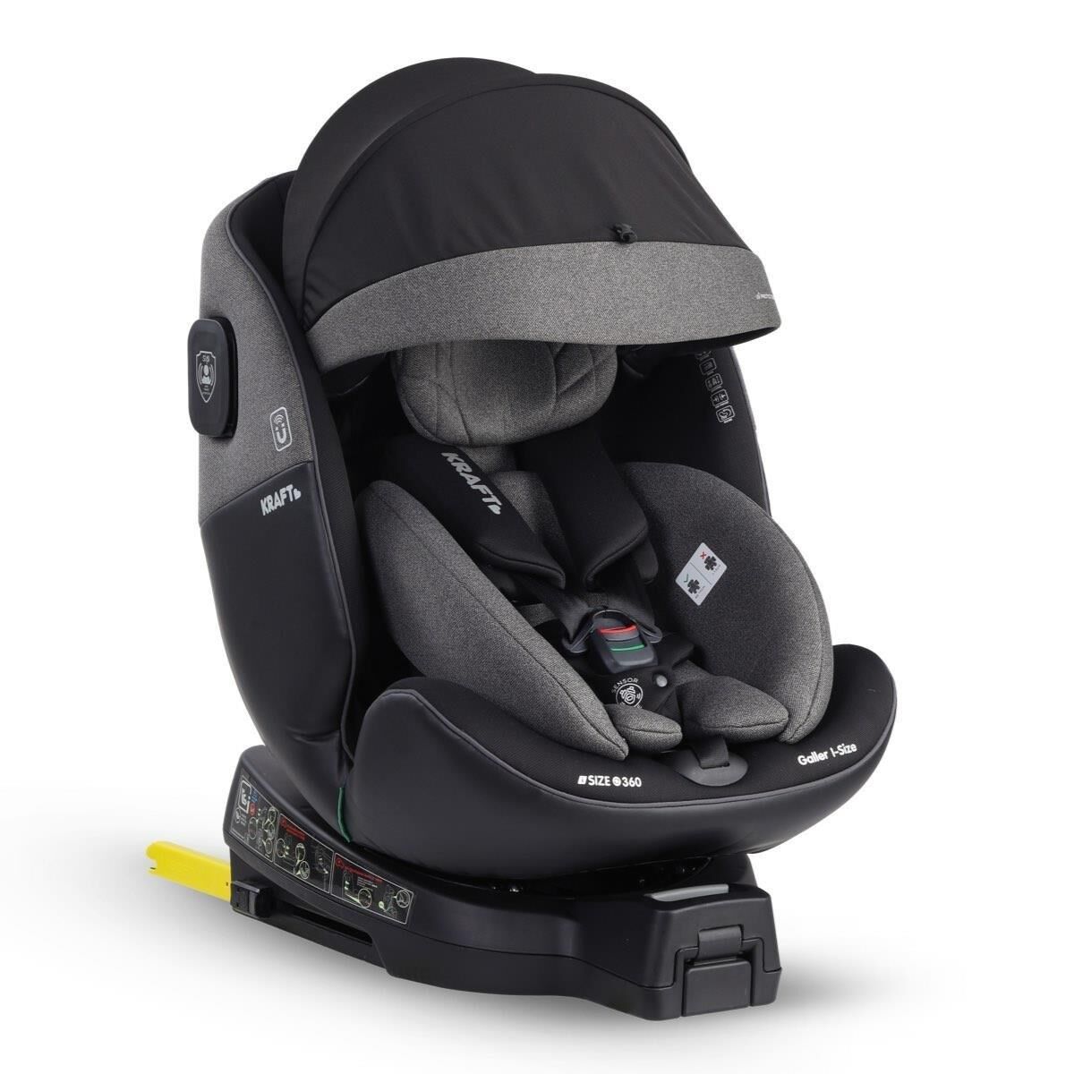 KRAFT GALLER I SIZE 40 - 150 CM OTO KOLTUĞU –BLACK