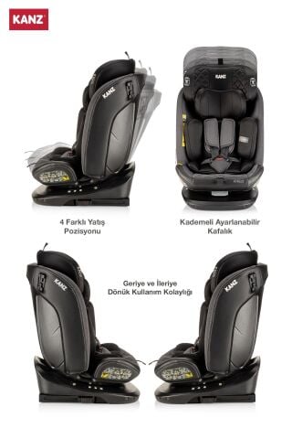 KANZ KZ ORBIT KANZ OTO KOLTUĞU SİYAH