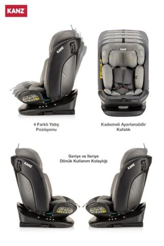 KANZ KZ ORBIT KANZ OTO KOLTUĞU GRİ
