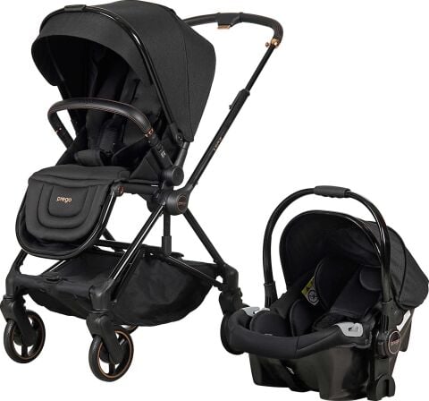 PREGO 2066 MİOS TRAVEL BEBEK ARABASI SİYAH 2025