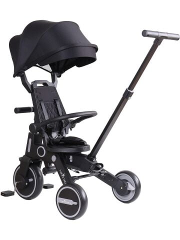 MERKÜR BEBE FALKY ÜÇ TEKERLEKLİ BEBEK VE ÇOCUK BİSİKLETİ SİYAH