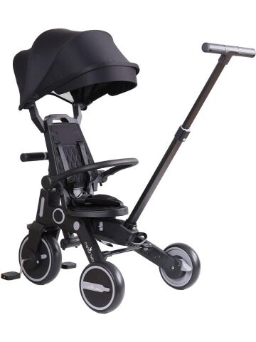 MERKÜR BEBE FALKY ÜÇ TEKERLEKLİ BEBEK VE ÇOCUK BİSİKLETİ SİYAH