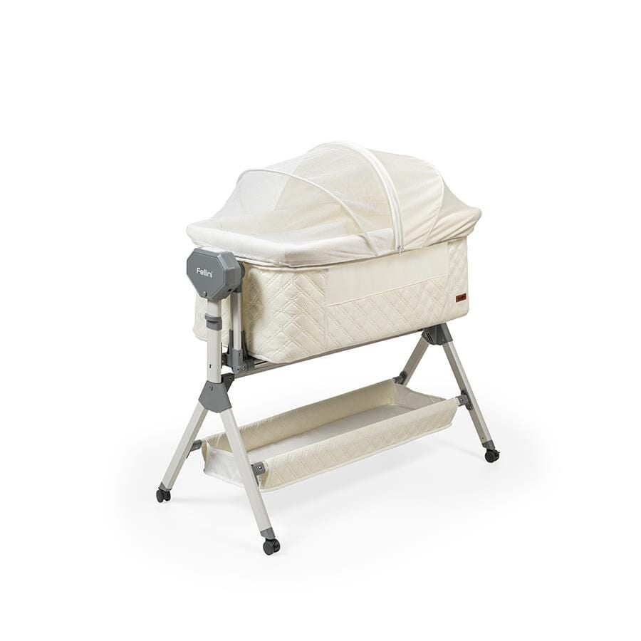 BABY 2 GO FELLINI ELEKTRİKLİ ANNEYANI PARK BEŞİK (BEYAZ) -2025