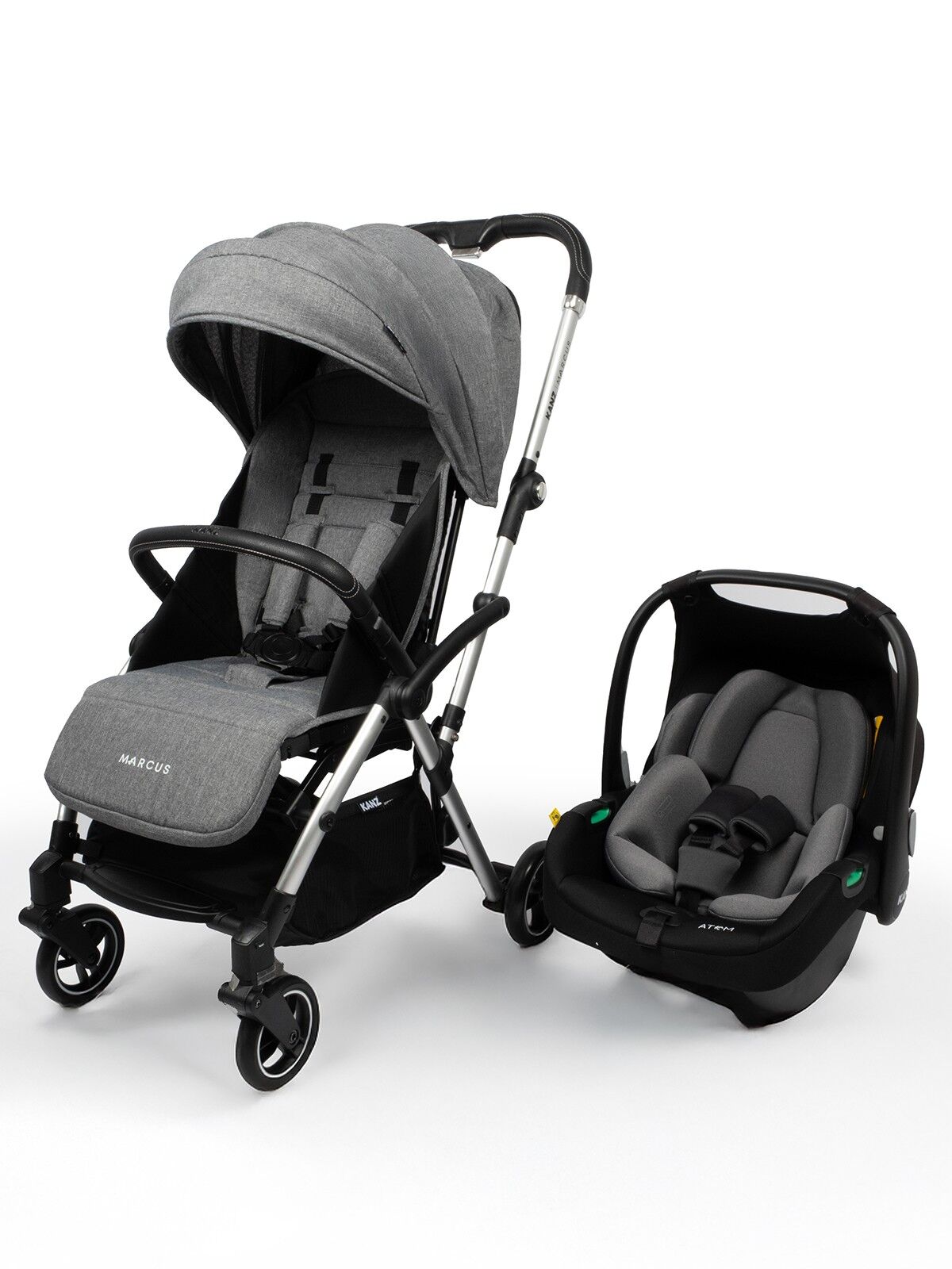 KANZ KZ MARCUS BEBEK ARABASI HEAVY GREY 2025
