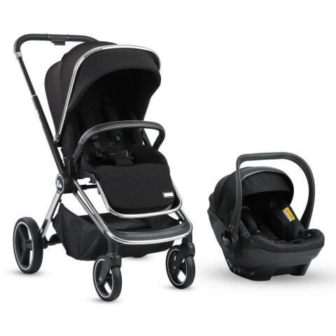 KRAFT QUENN TRAVEL SİSTEM BEBEK ARABASI-BLACK 2024