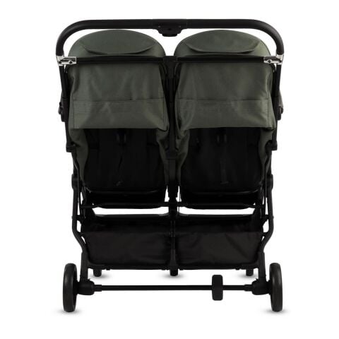 KRAFT DUPLO İKİZ YANYANA BEBEK ARABASI GREEN -