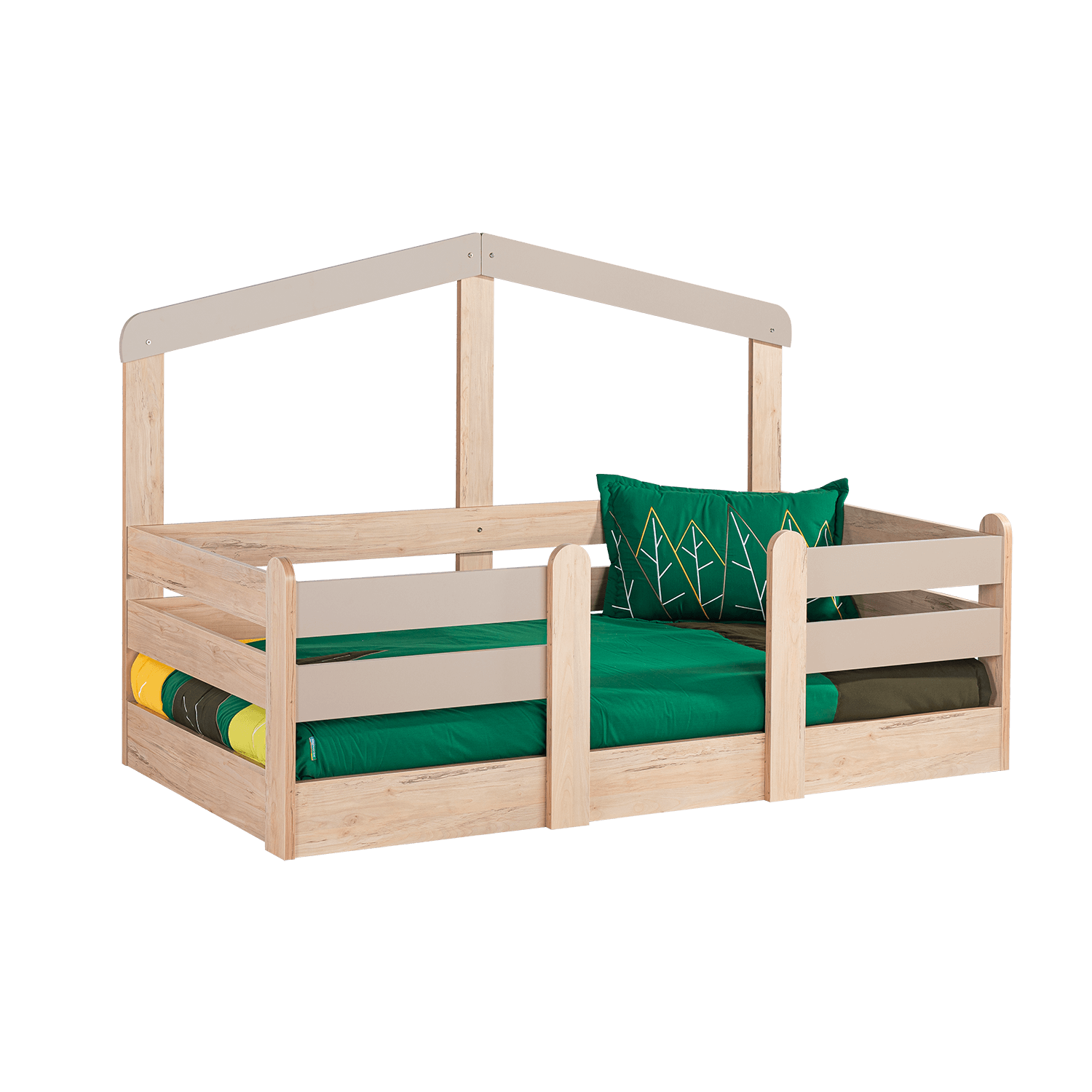 CAPLOONBA MY HOUSE ÇATISIZ MONTESSORİ KARYOLA 90*190