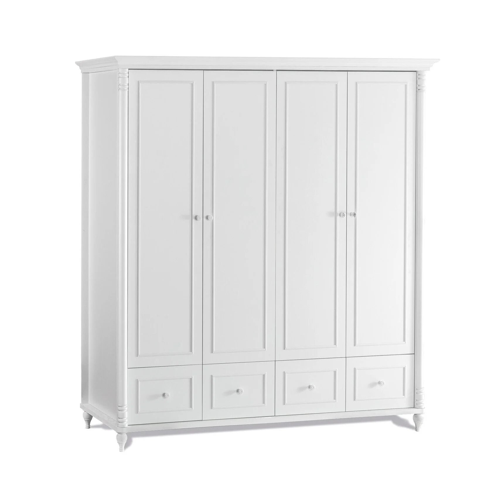 CAPLOONBA NİL 4 KAPAKLI ÇEKMECELİ DOLAP