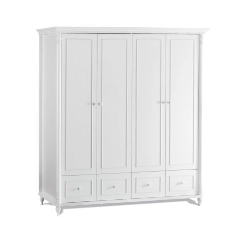 CAPLOONBA NİL 4 KAPAKLI ÇEKMECELİ DOLAP