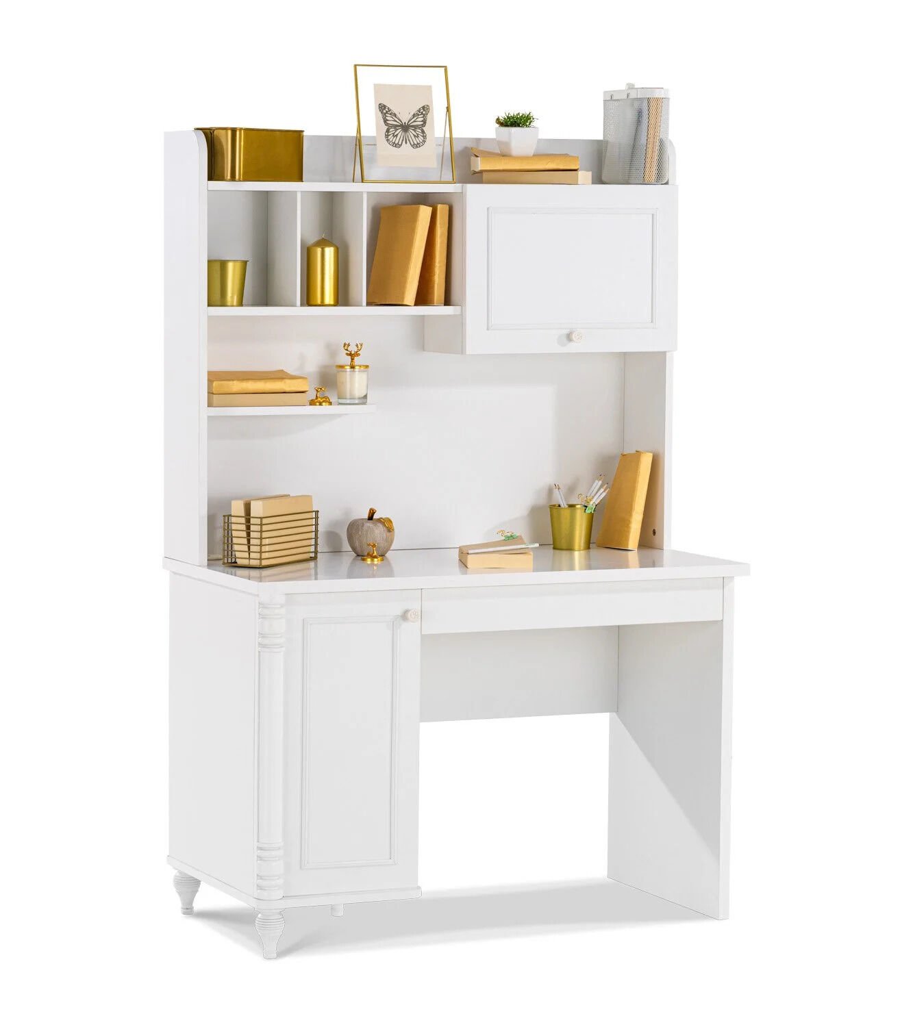 CAPLOONBA NİL KİTAPLIKLI ÇALIŞMA MASASI