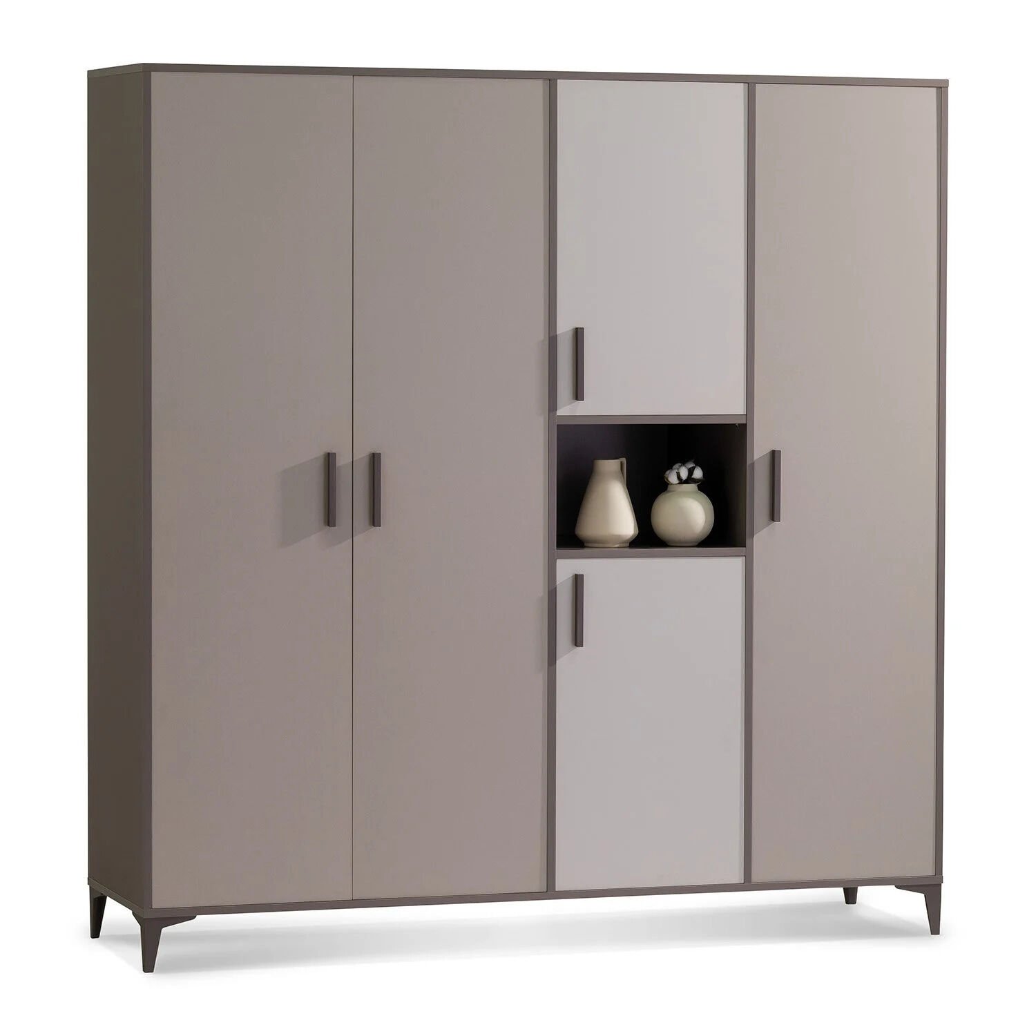 CAPLOONBA RİGA 4 KAPAKLI DOLAP