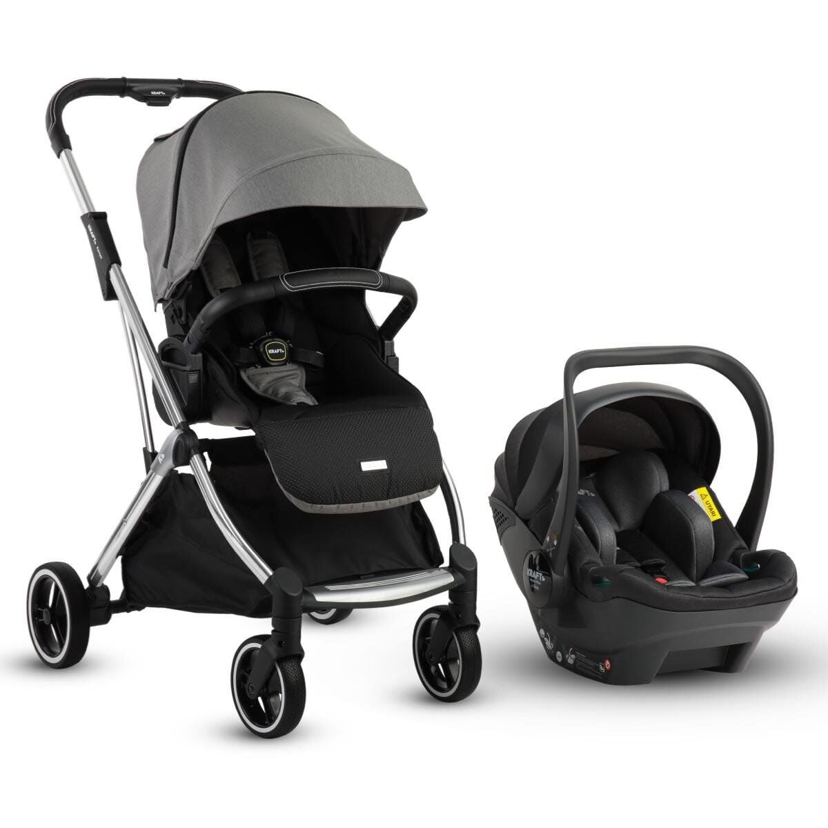 KRAFT KENYA TRAVEL SİSTEM BEBEK ARABASI -GREY *