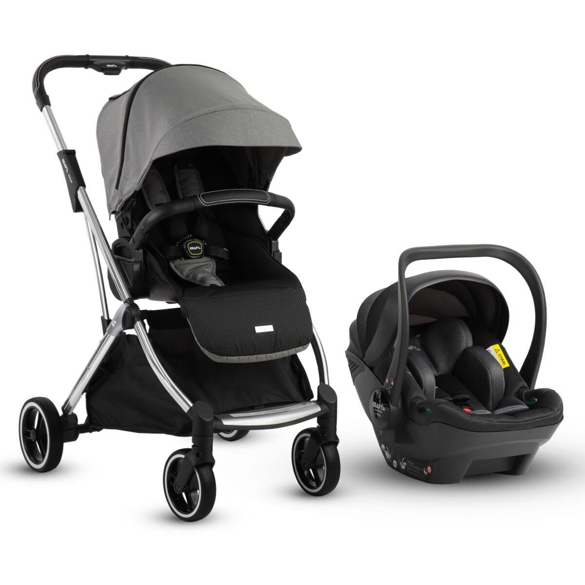 KRAFT KENYA TRAVEL SİSTEM BEBEK ARABASI -GREY *