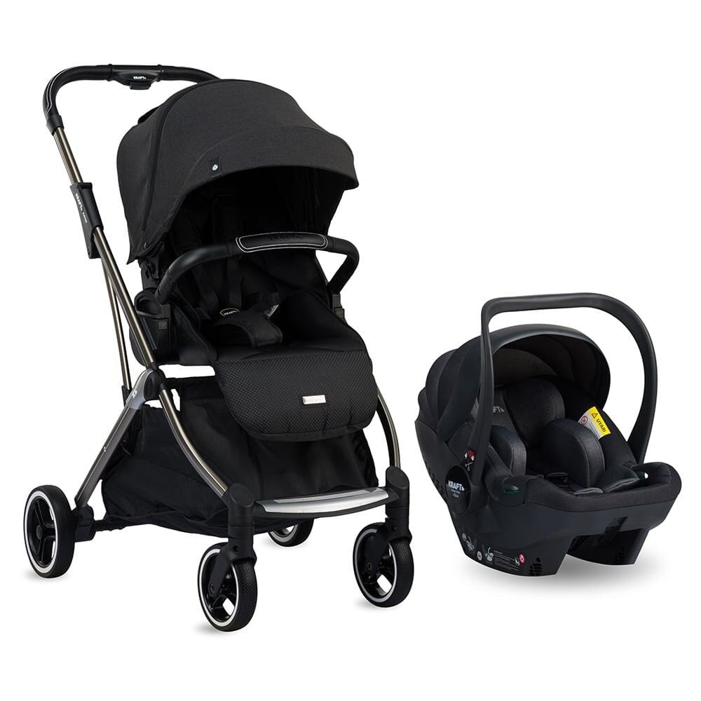 KRAFT KENYA TRAVEL SİSTEM BEBEK ARABASI - BLACK * 2025