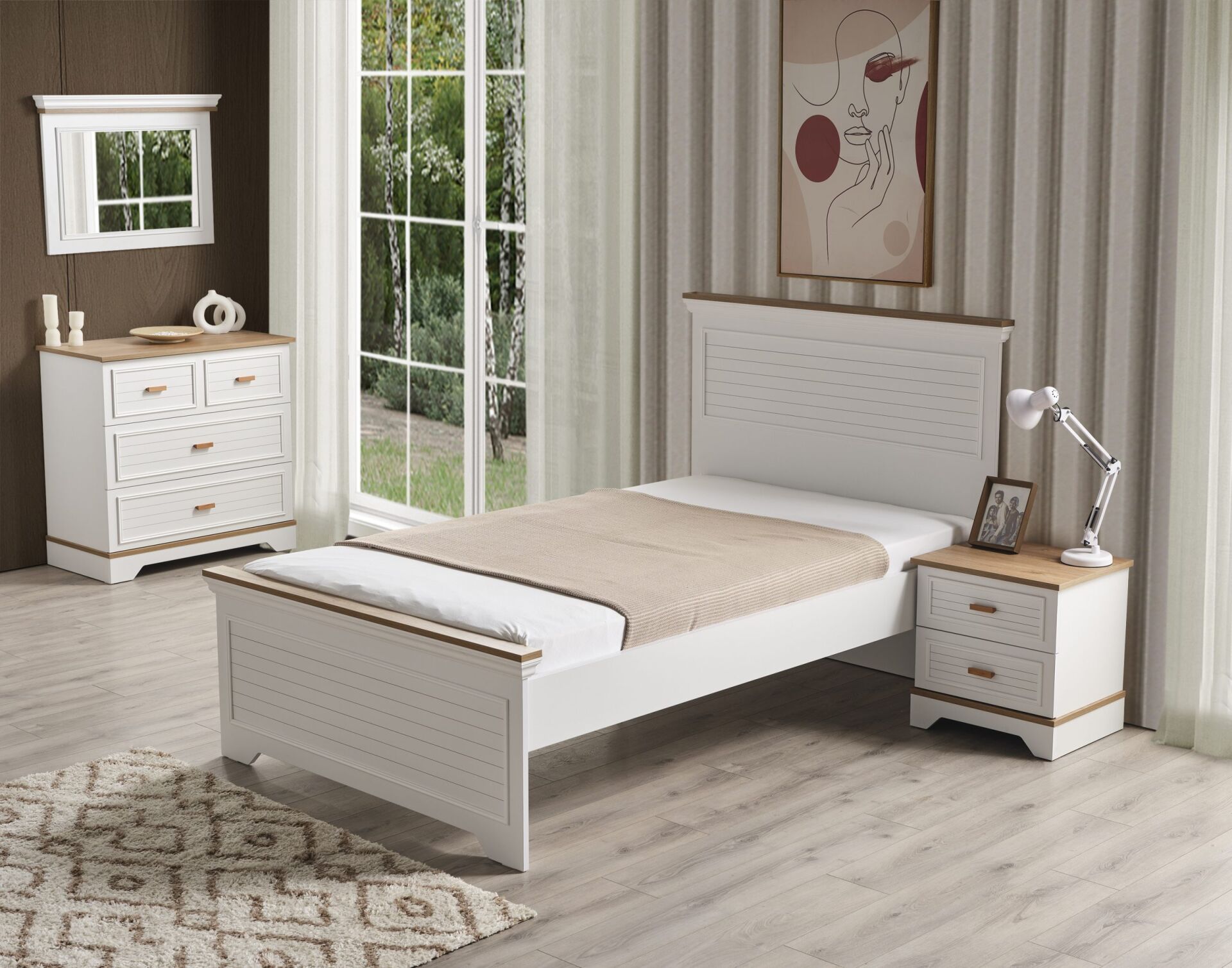 GENCECİX LOFTER KARYOLA 100*200