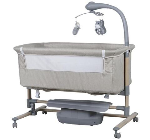 PREGO CARMELA ELEKTRİKLİ ANNE YANI BEŞİK-BEJ  2025