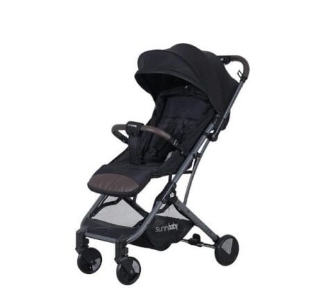 SUNNY BABY POLO 9033 KABİN BEBEK ARABASI SİYAH-2025