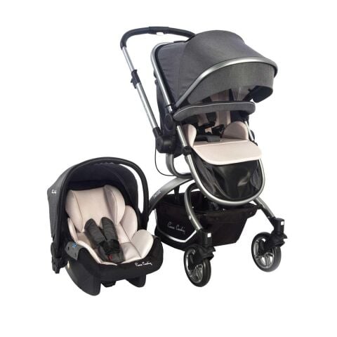 PİERRE CARDİN TWIST +PLUS BEBEK ARABASI GRİ