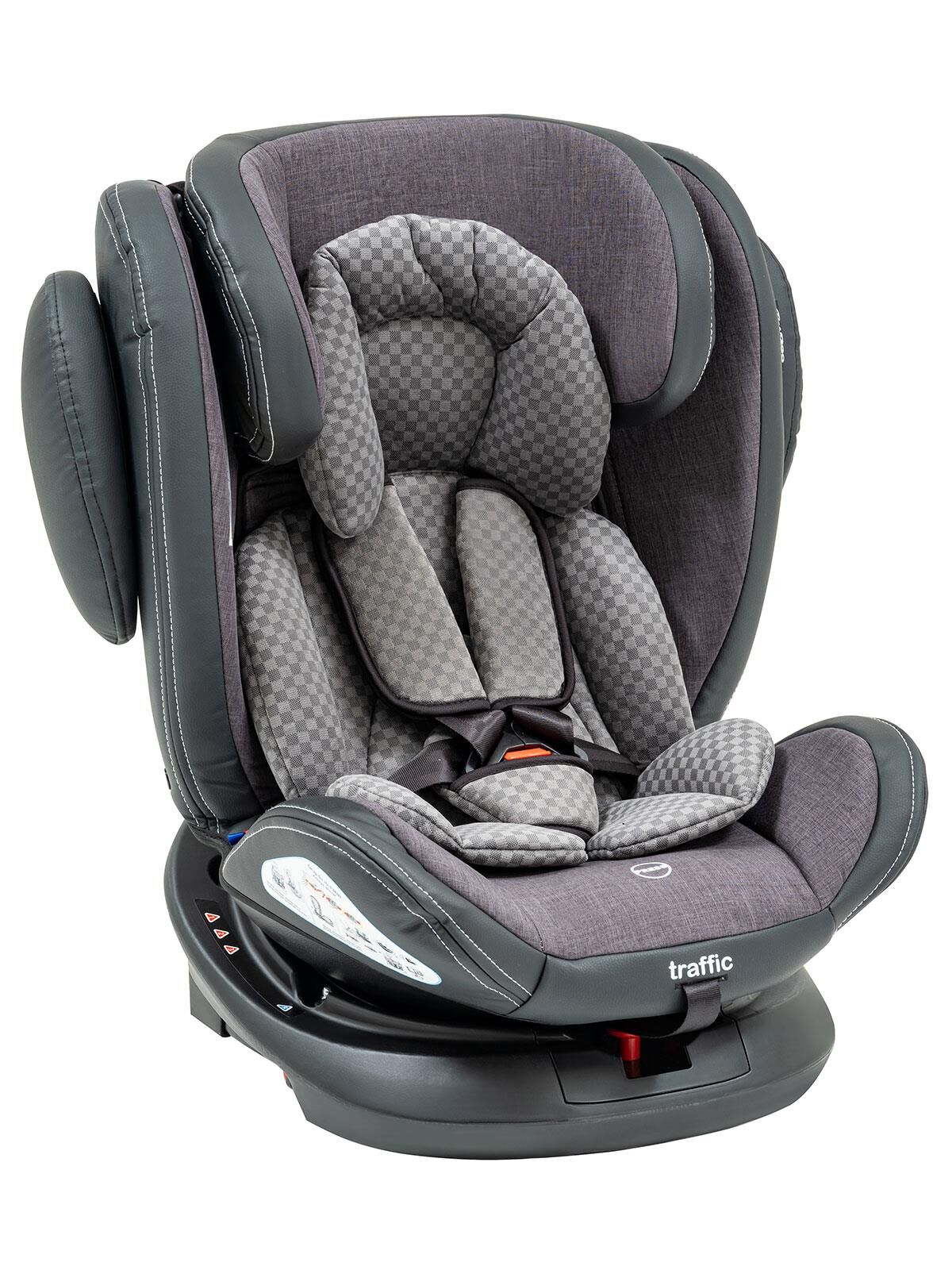 BABY 2 GO TRAFİC 0-36 KG OTO KOLTUĞU İZOFİX -360  SİYAH 2023