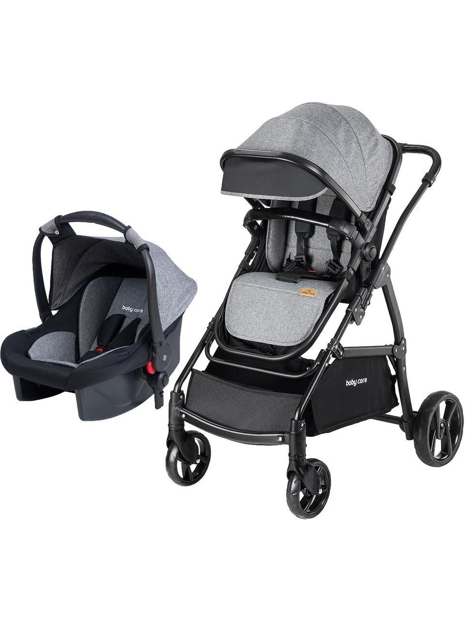 BABYCARE 310 SAFARI TRAVEL BEBEK ARABASI GRİ D 2024
