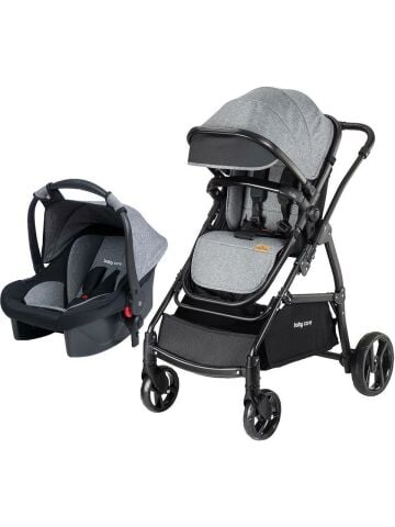 BABYCARE 310 SAFARI TRAVEL BEBEK ARABASI GRİ D 2024