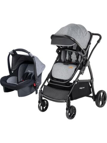BABYCARE 310 SAFARI TRAVEL BEBEK ARABASI GRİ D 2024