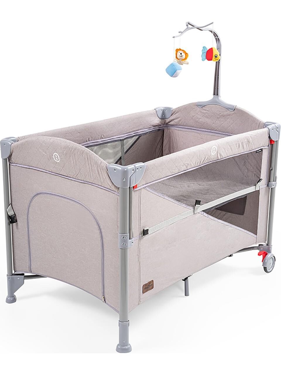 BABY 2 GO CAMELLİA ANNE YANI OYUN PARKI GRİ 70*110 2024