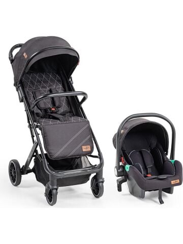 BABY 2 GO LILY KABİN TRAVEL BEBEK ARABASI - SİYAH