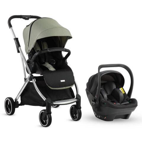 KRAFT KENYA TRAVEL SİSTEM BEBEK ARABASI - BLACK GREEN 2025