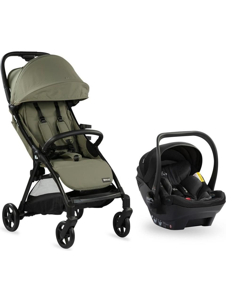 KRAFT YORK TRAVEL SİSTEM BEBEK ARABASI-GREEN 2024