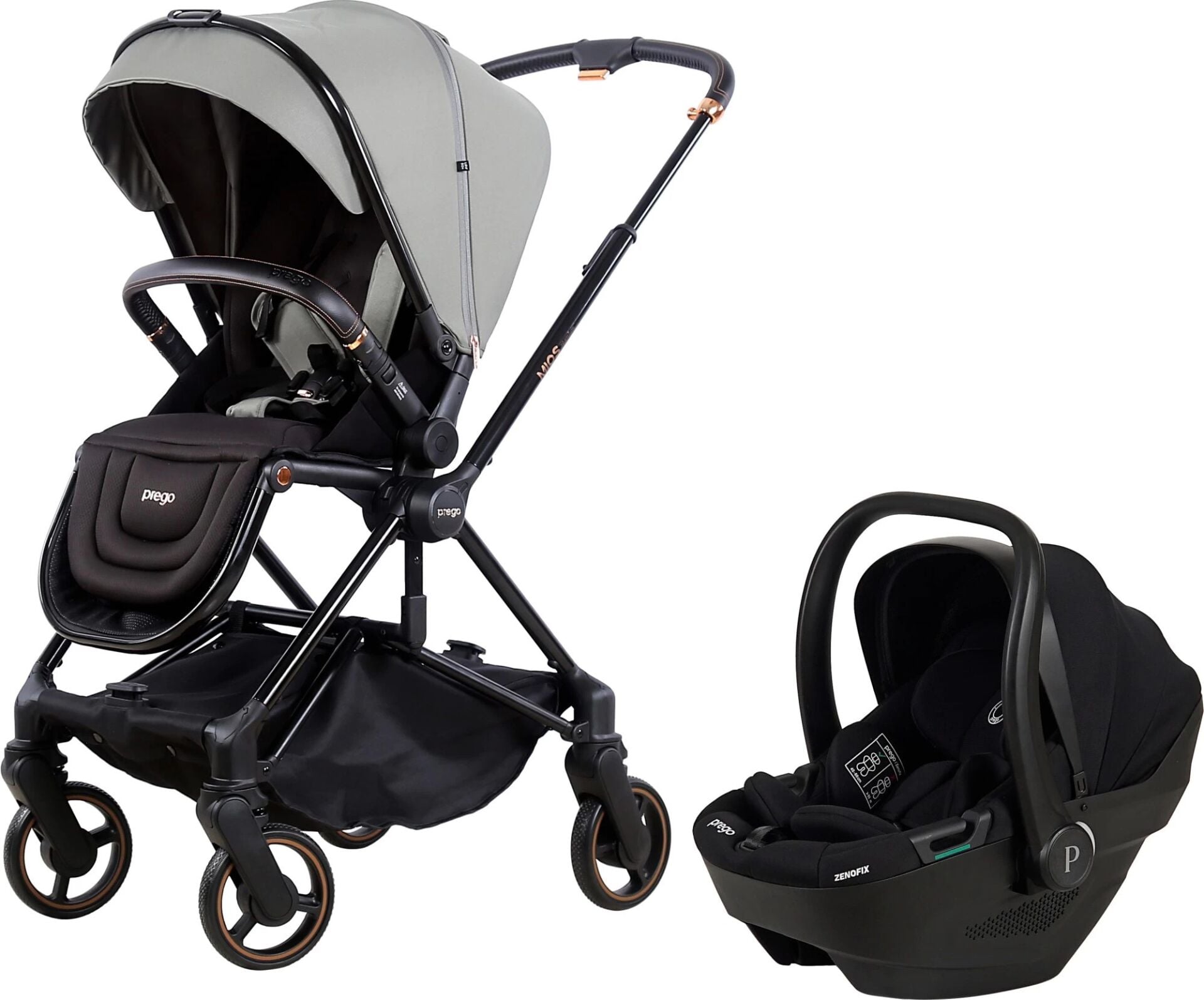 PREGO 2099 MİOS TRAVEL BEBEK ARABASI YEŞİL 2025