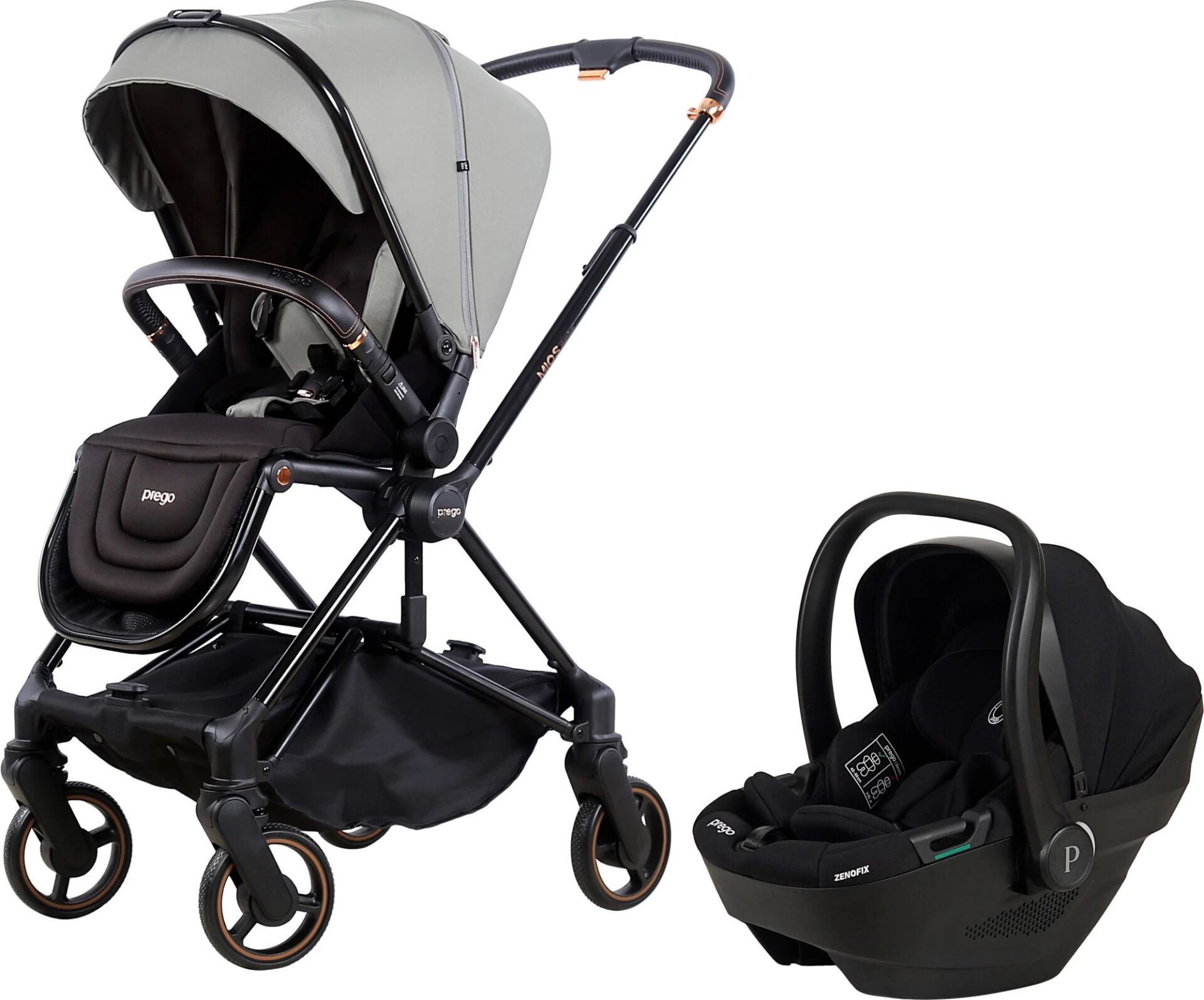 PREGO 2099 MİOS TRAVEL BEBEK ARABASI YEŞİL 2025