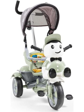 BABY 2 GO 23817 BERRY 3 TEKER İTMELİ BİSİKLET (GRİ) 2024