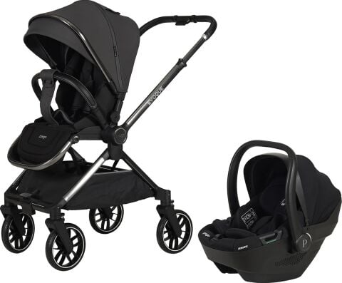PREGO 2425  EVOQUE İ-SİZE TRAVEL BEBEK ARABASI GRİ