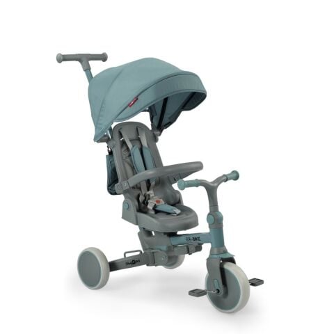 BABY 2 GO 25804 GO BİKE EBEVEYN KONTROLLÜ İTMELİ 3 TEKER KATLANIR BİSİKLET -MAVİ