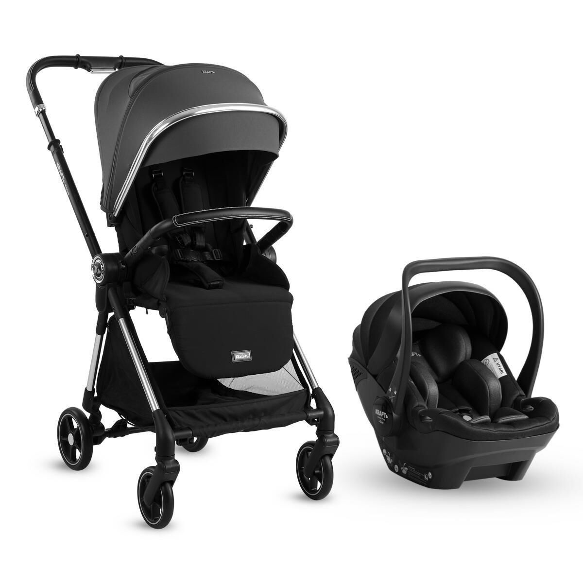 KRAFT FOCUS TRAVEL SİSTEM BEBEK ARABASI-GREY 2025