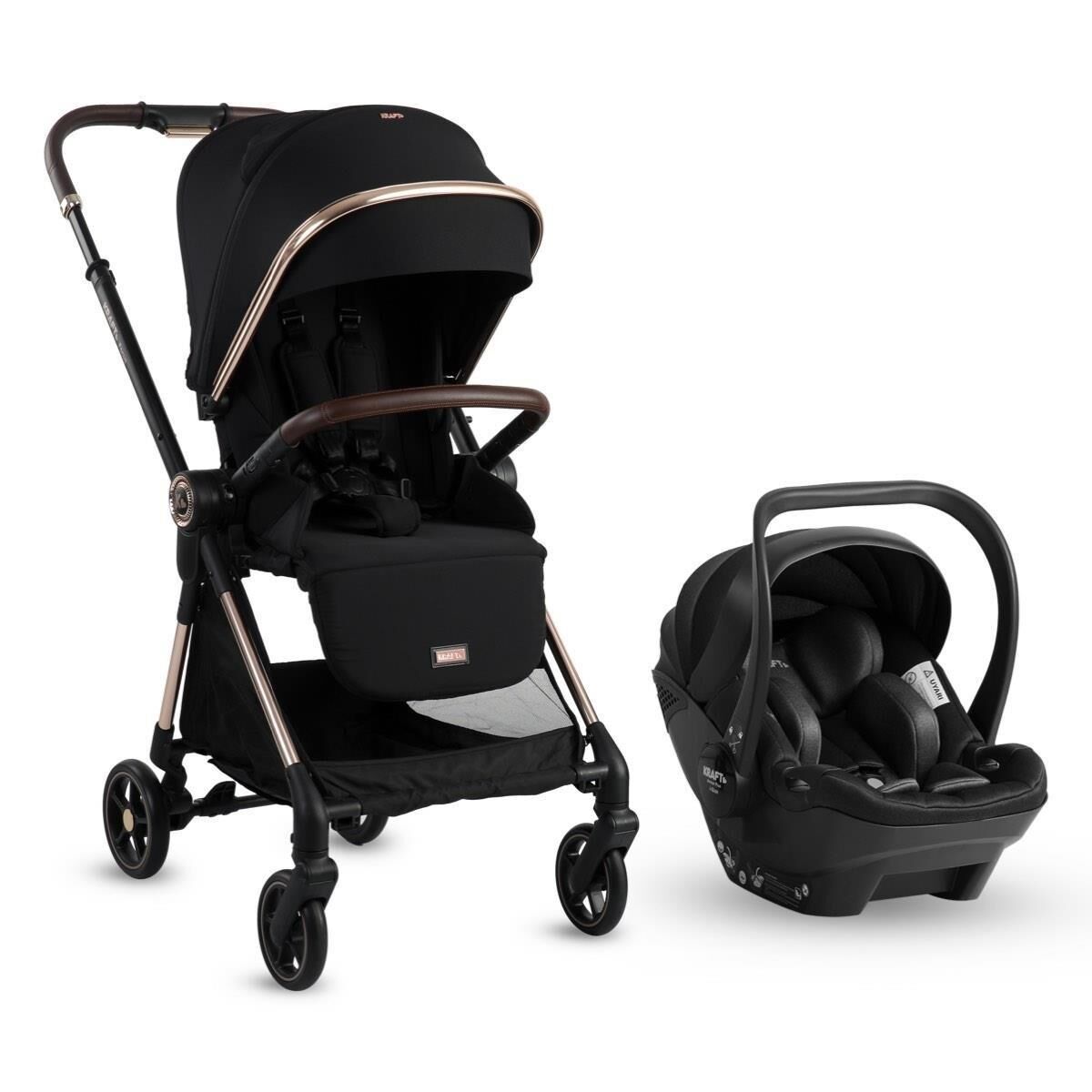 KRAFT FOCUS TRAVEL SİSTEM BEBEK ARABASI-BLACK 2025
