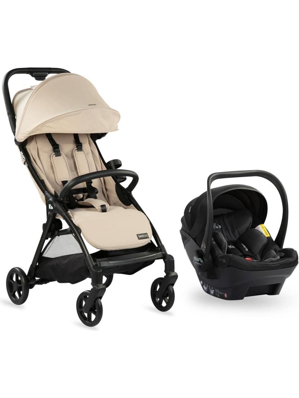 KRAFT YORK TRAVEL SİSTEM BEBEK ARABASI-BEIGE 2024