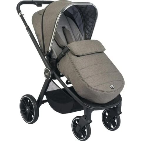 BAGİ EASYFOLD 3 BEBEK ARABASI LİGHT GREY