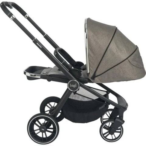 BAGİ EASYFOLD 3 BEBEK ARABASI LİGHT GREY