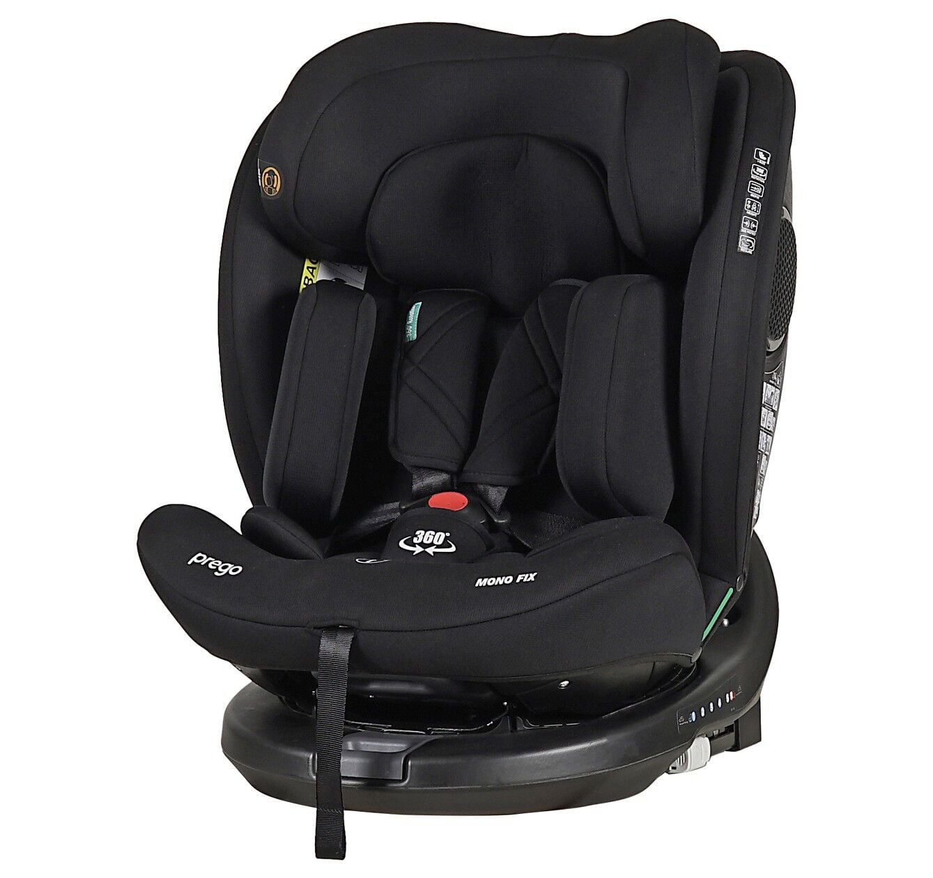 PREGO CC05  MONO FİX İ-SİZE OTO KOLTUĞU -SİYAH