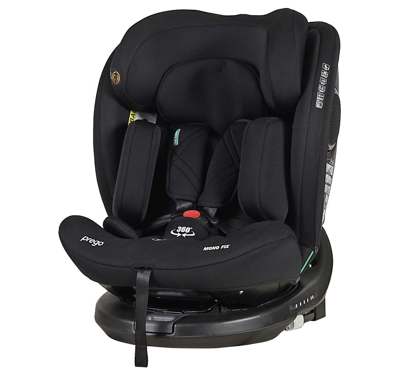 PREGO CC05  MONO FİX İ-SİZE OTO KOLTUĞU -SİYAH