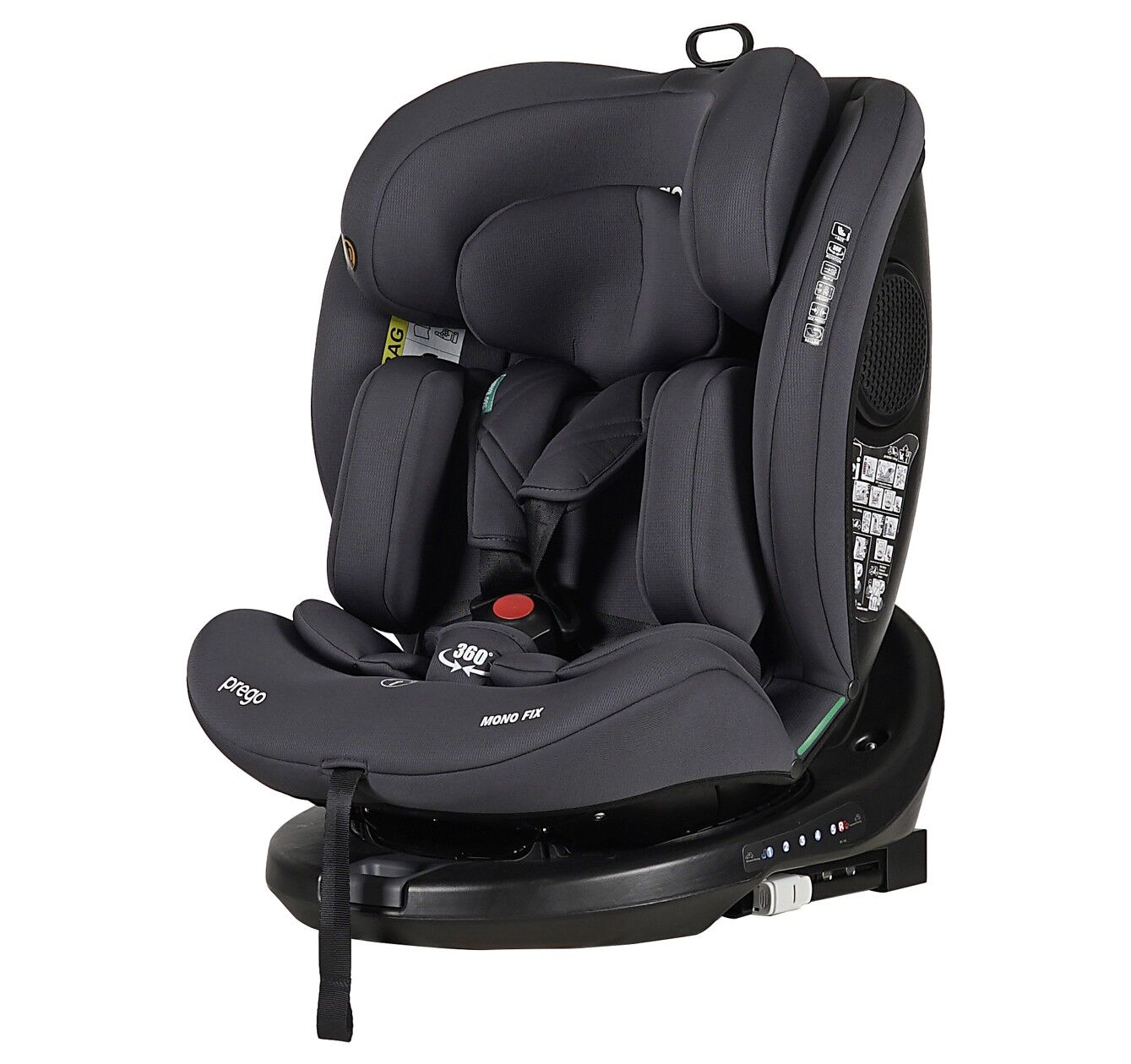 PREGO CC05  MONO FİX İ-SİZE OTO KOLTUĞU -GRİ