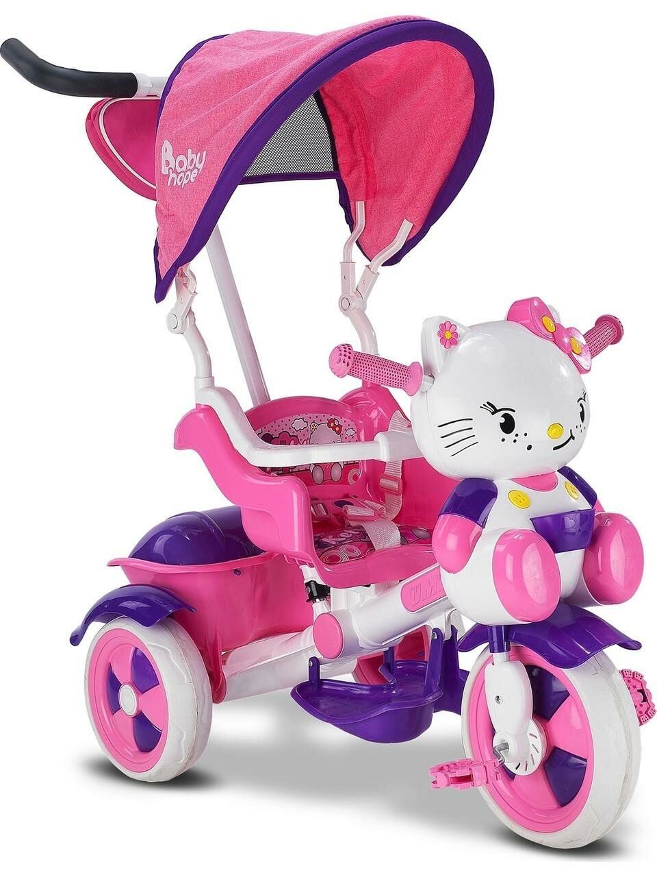 KETY ÜÇTEKER (PEMBE/LİLA/BEYAZ)