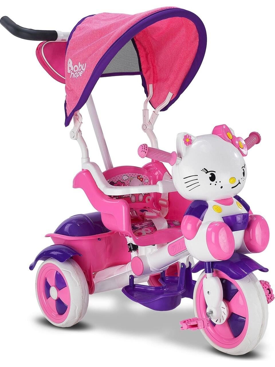 KETY ÜÇTEKER (PEMBE/LİLA/BEYAZ)