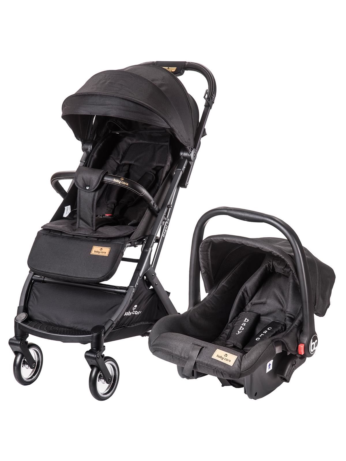 BABYCARE 201 BAGAJ TRAVEL SİSTEM KABİN BEBEK ARABASI (SİYAH)2023