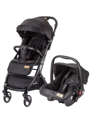 BABYCARE 201 BAGAJ TRAVEL SİSTEM KABİN BEBEK ARABASI (SİYAH)2023